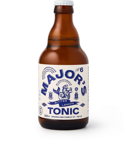 Газированный напиток Mojo Major's Bitter Lemon "Тоник" 0.33 - стекло