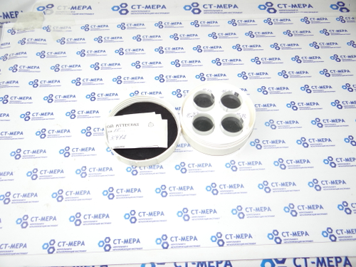 Пластины стеклянные плоскопараллельные ПМ-15 №6 (15,62- 15,75- 15,87- 16,00) 4 шт., ГОСТ 1121-75