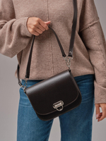 Сумка кожаная Azaro 30741 темно-коричневый соло