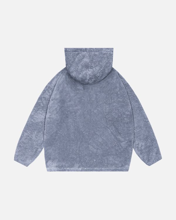 Худи Sherpa фиолетовый - фото 2