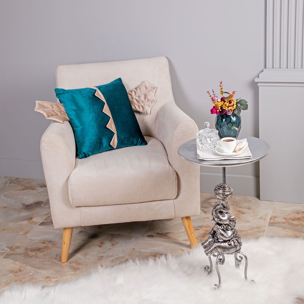 Подушка декоративная Дракон Стар Зеленая