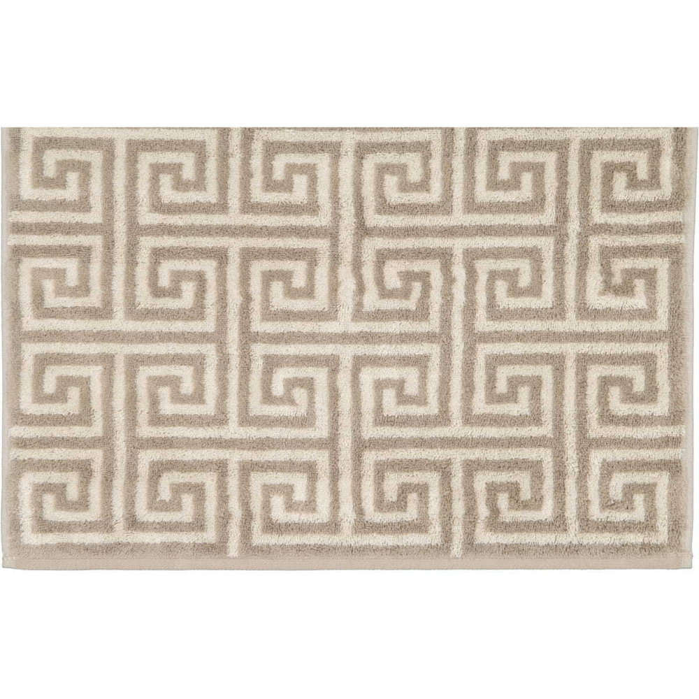 Полотенце 50х100 Cawo Noblesse Elegance Allover 1088 37 бежевое