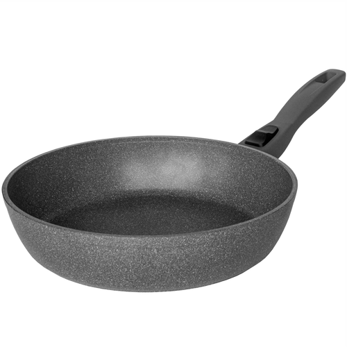 Сковорода с антипригарным покрытием и съемной ручкой soft-touch серия "Гранит", 28см ГАРДАРИКА