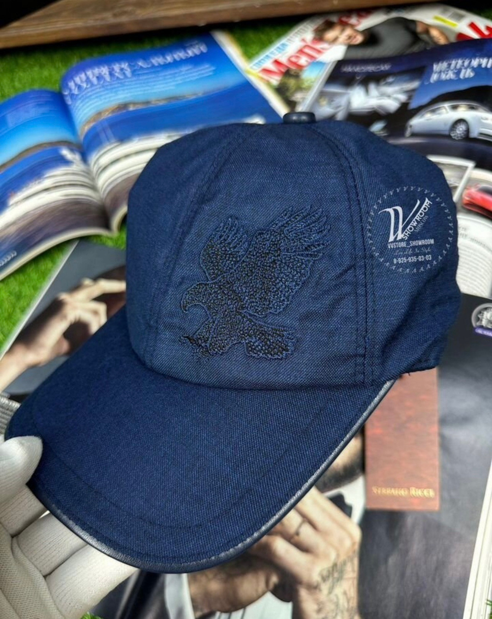 Бейсболка Stefano Ricci премиум