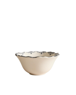 Zara Home миска из фаянса, цвет синий, 14 см · 8267/467
