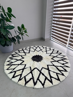 Ковер шкура натуральная овчина меховой