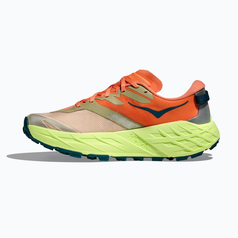 Женские кроссовки для бега HOKA Speedgoat 7 persimmon/neon yuzu