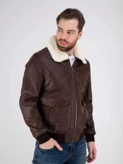 Куртка кожаная из натуральной кожи Турция