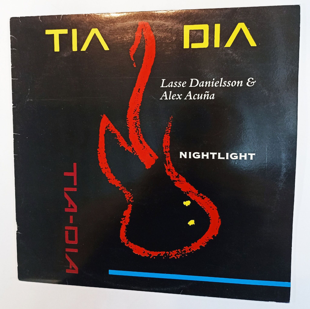 Винтажная виниловая пластинка LP Tia Dia Nightlight (Швеция 1990)