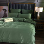 Комплект постельного белья Однотонный Сатин Премиум OCP014