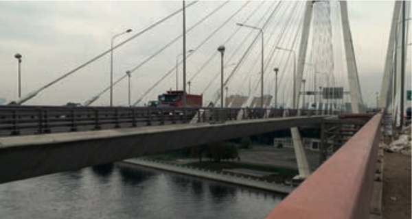 Антикоррозийная защита для Большого вантового моста, г. Санкт-Петербург