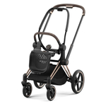 Коляска для новорожденных Cybex Priam IV Rosegold Simply Flowers Beige (Nude Beige)