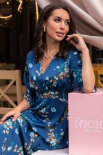 Платье Летнее вдохновение (джинс) П14145-1М LT Collection