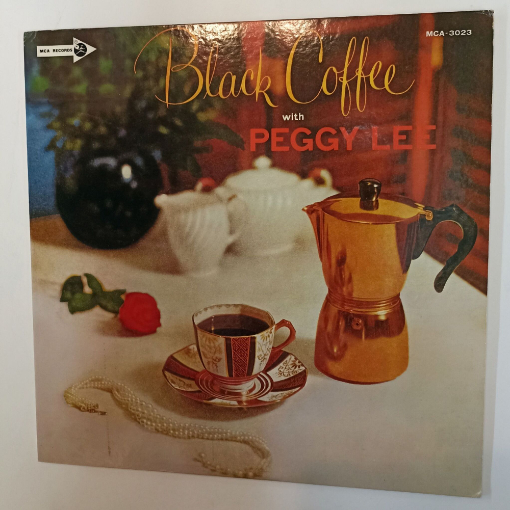 Винтажная виниловая пластинка LP Peggy Lee Black Coffee (Japan 1972)