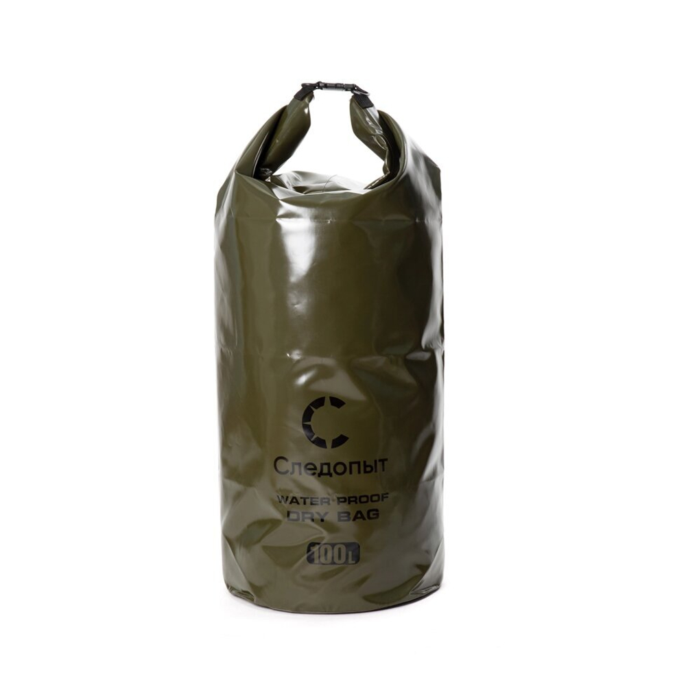 Гермомешок "Следопыт - Dry Bag" без лямок, 100 л, цв. хаки