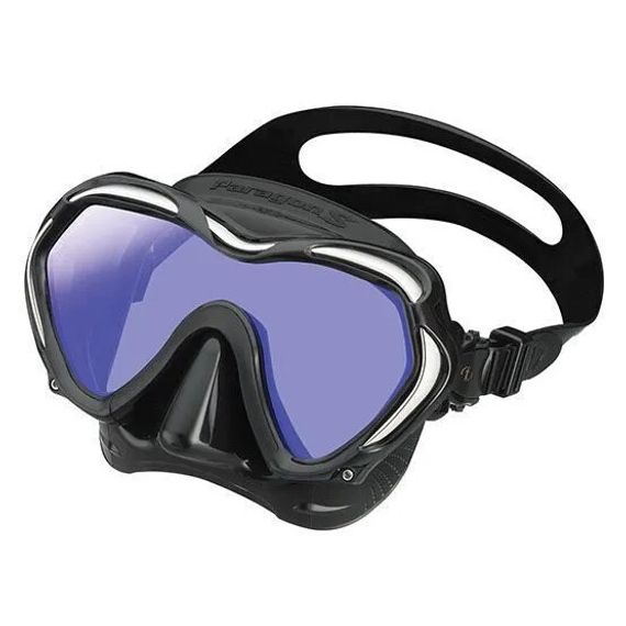 Маска TUSA Paragon S моностекольная, антиблик, черная