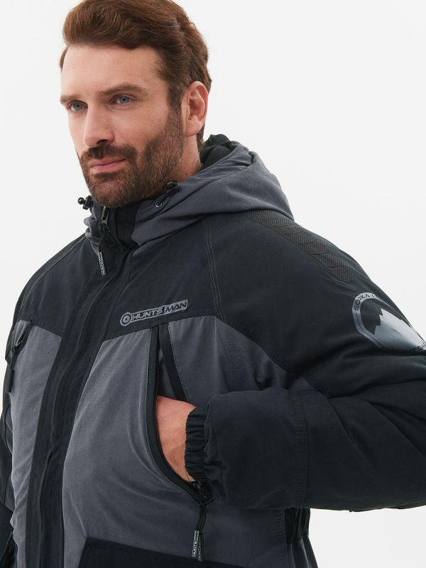 Костюм зимний Горка-Люкс ткань Исландия цвет Серый