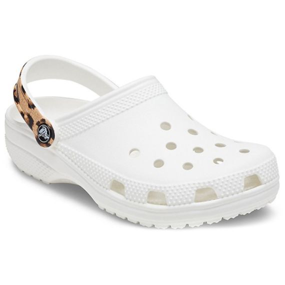 Crocs Classic Clog 'Leopard Print White'