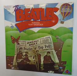 Винтажная виниловая пластинка LP The Beatles Featuring Tony Sheridan The Beatles Featuring Tony Sheridan (UK 1974)