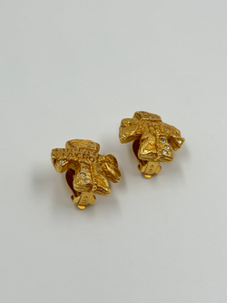 Клипсы в виде крестов Christian Lacroix