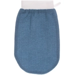 Мочалка - варежка массажная «Premium - PASTERA», цвет океанский синий, 24*15см (ZIPпакет)