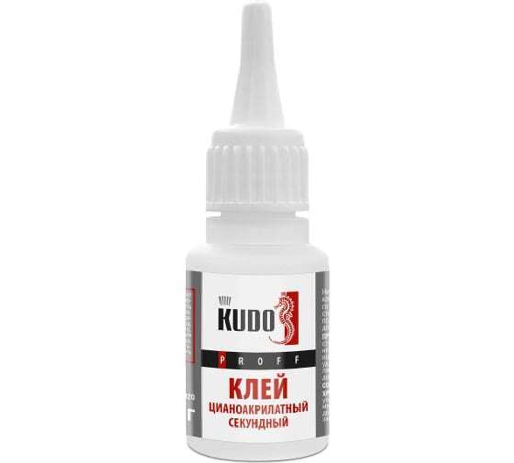 Клей секундный КУДО Профф 20г SMB-020