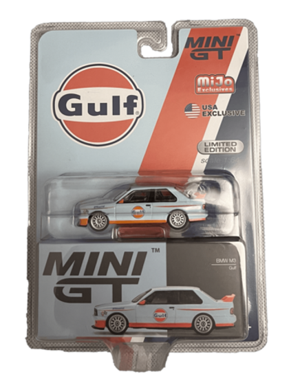 Mini GT BMW M3 E30 (Gulf) (2022)