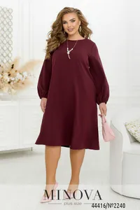 Платье 2240-бордо Minova