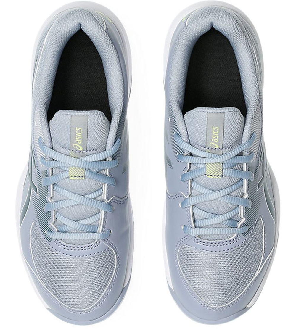 Детские теннисные кроссовки Asics Gel-Game GS - grey blue/ironclad