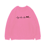 Свитшот "Бордер Колли - сердечный ритм"