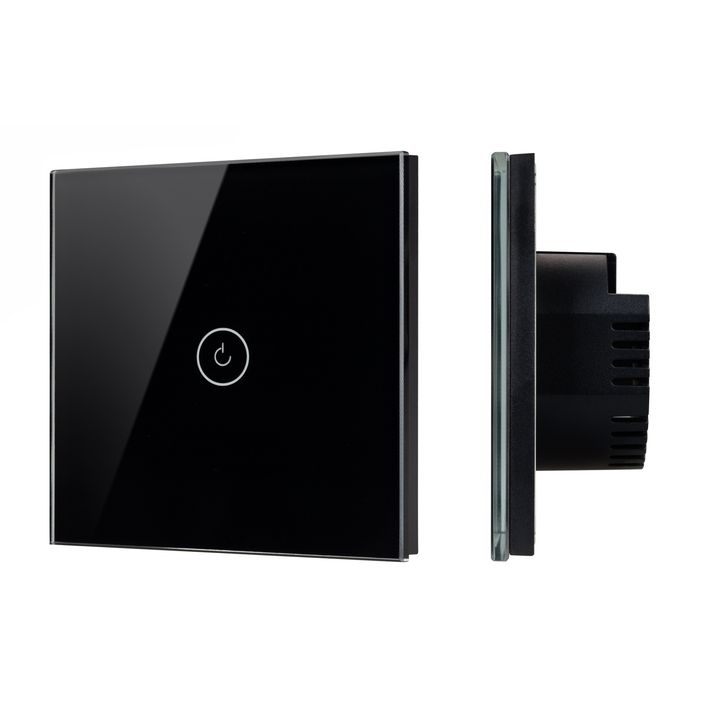 Выключатель сенсорный SWT-OMALI-S01-ZB-BK (250V, 10A, Zigbee) Arlight 050033