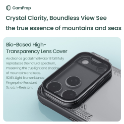 Чехол от Nillkin на iPhone 17 Pro Max, серия Iceblade Prop Case (версия с прозрачной крышкой объектива)