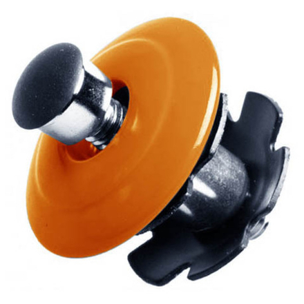 Якорь 1-1/8", оранжевая окрашенная крышка из AL6061. TK-001A-Orange