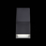 SL088.431.02 Светильник уличный настенный ST-Luce Черный кварцевый LED 2*7W 4000K