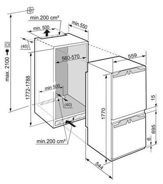 Встраиваемый холодильник Liebherr ICNP 3356