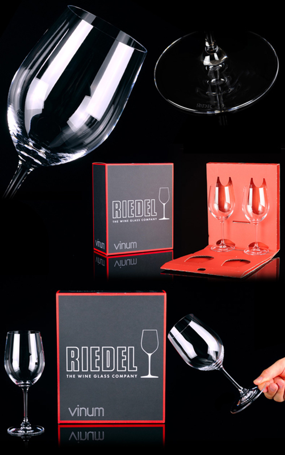 Набор бокалов для белого вина 2 шт 350 мл Riedel Vinum Viognier/Chardonnay Австрия детали