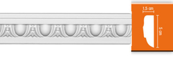 Молдинг с рисунком Decomaster 98202 50х15х2400мм
