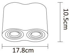 Точечный накладной светильник Arte Lamp