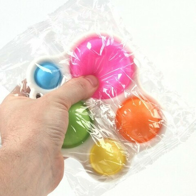 Игрушка антистресс Симпл Димпл, силикон, 012644 Белый