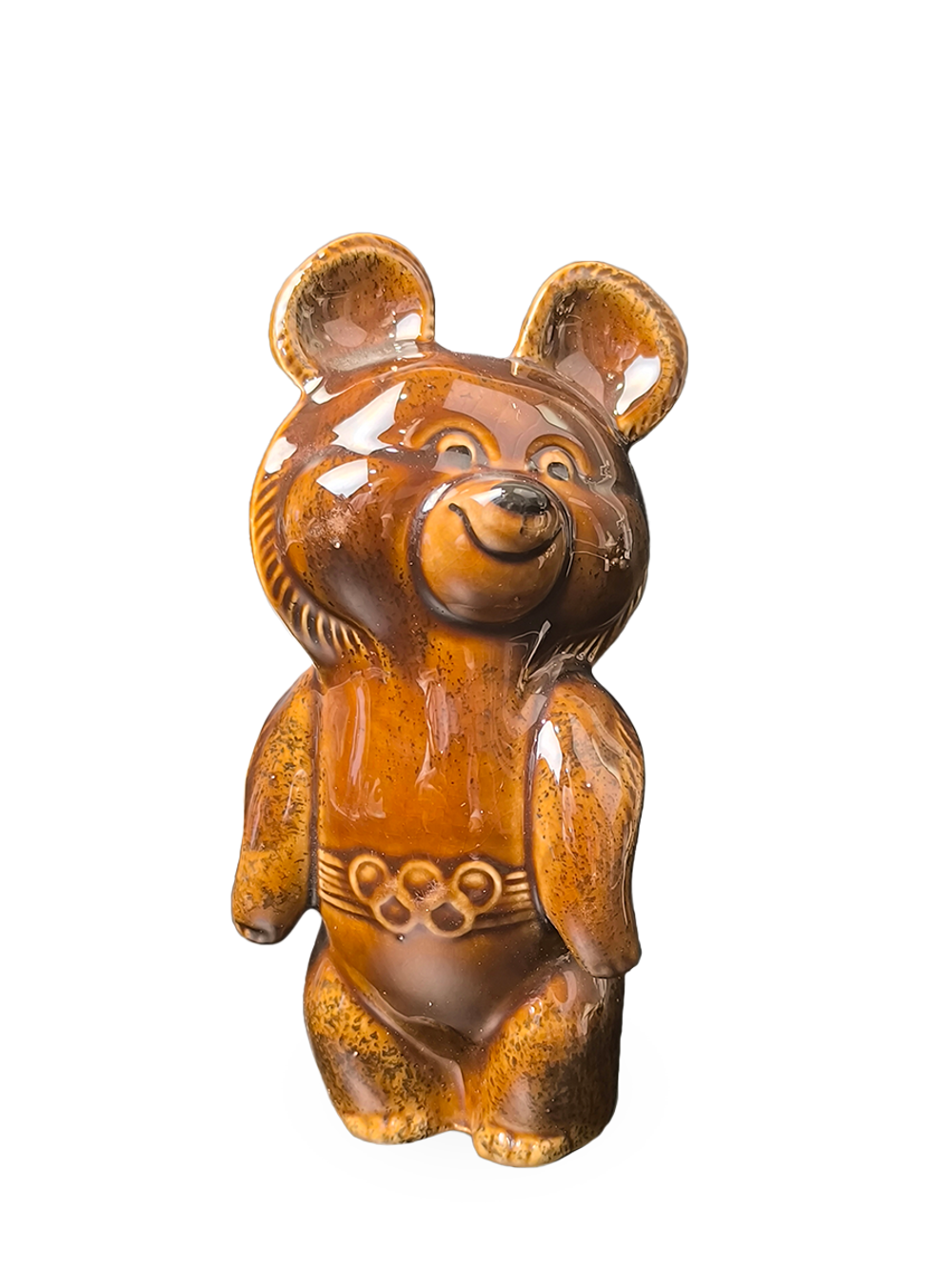 Фарфоровая статуэтка "Олимпийский мишка" (ЗиК Конаково)