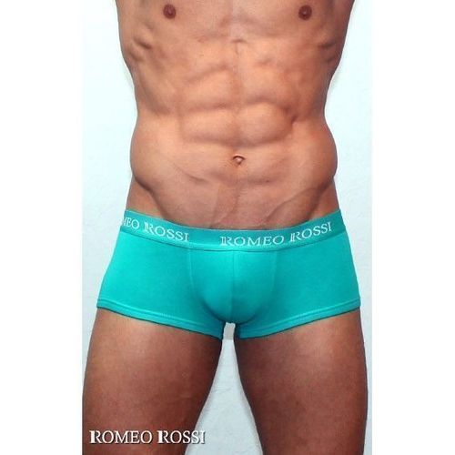 Мужские трусы хипсы бирюзово-зеленые Romeo Rossi Comfort Boxer Brief RR5001-07