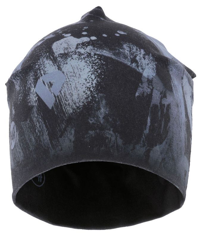 Тонкая теплая спортивная шапка Buff Thermonet Hat Skatick Graphite Фото 2
