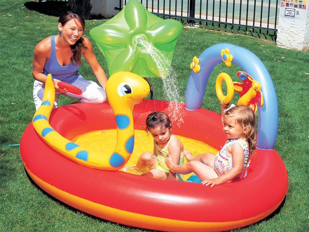 Игровой центр с бассейном 193х150х89 см.