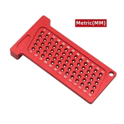 FNICEL Линейка/угольник 80мм х 43мм, Алюминий