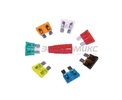 Набор автомобильных предохранителей ''стандарт'' в блистере 80-7022 rexant