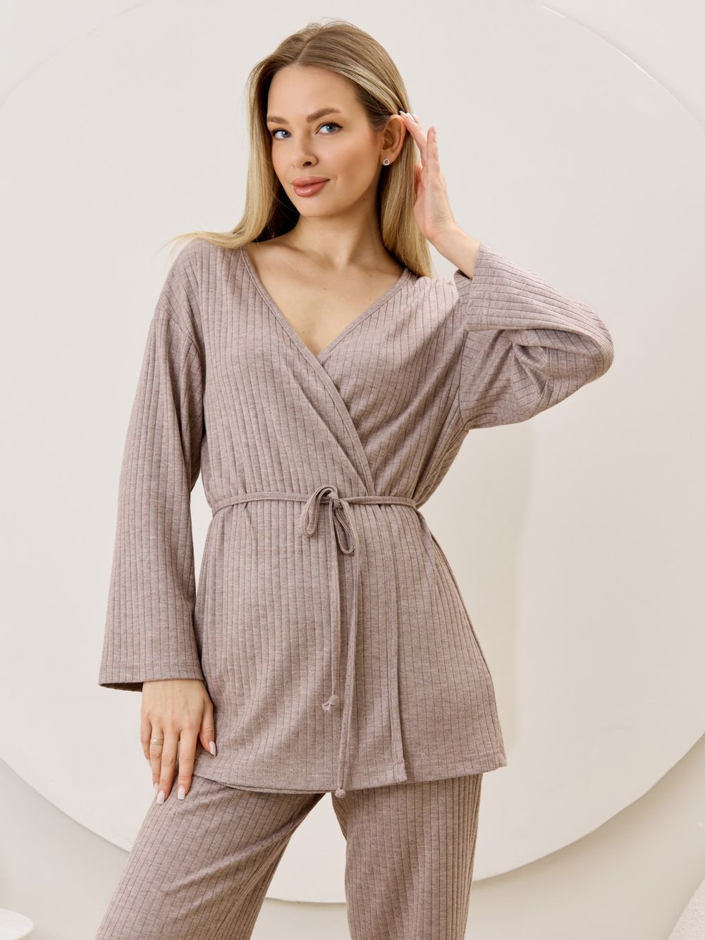 Кардиган-кимоно Эвила-1 Виотекс КАПУЧИНО