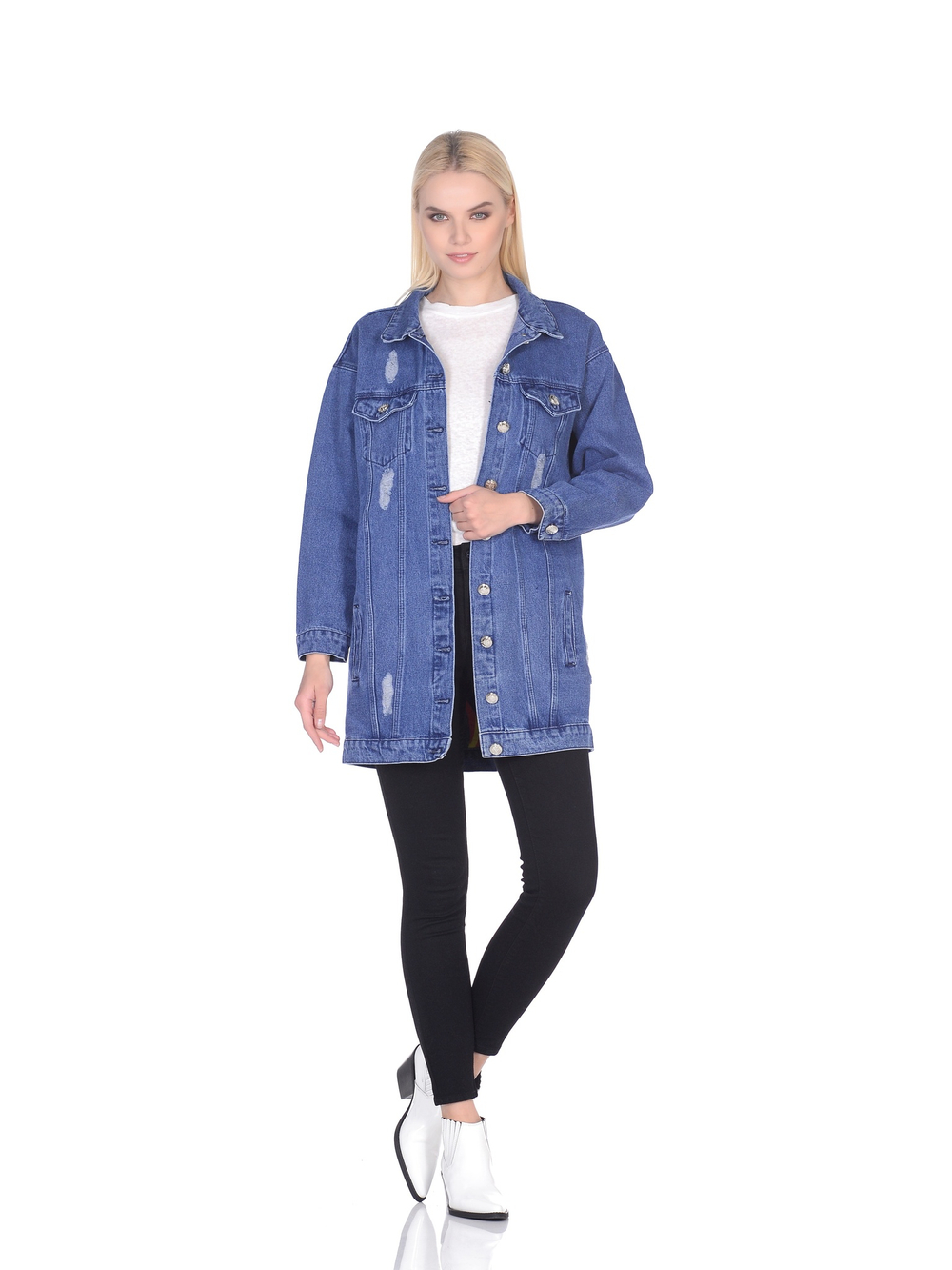 LIGVIANNI Джинсовая куртка Denim Jacket  Don't Stop Honey.