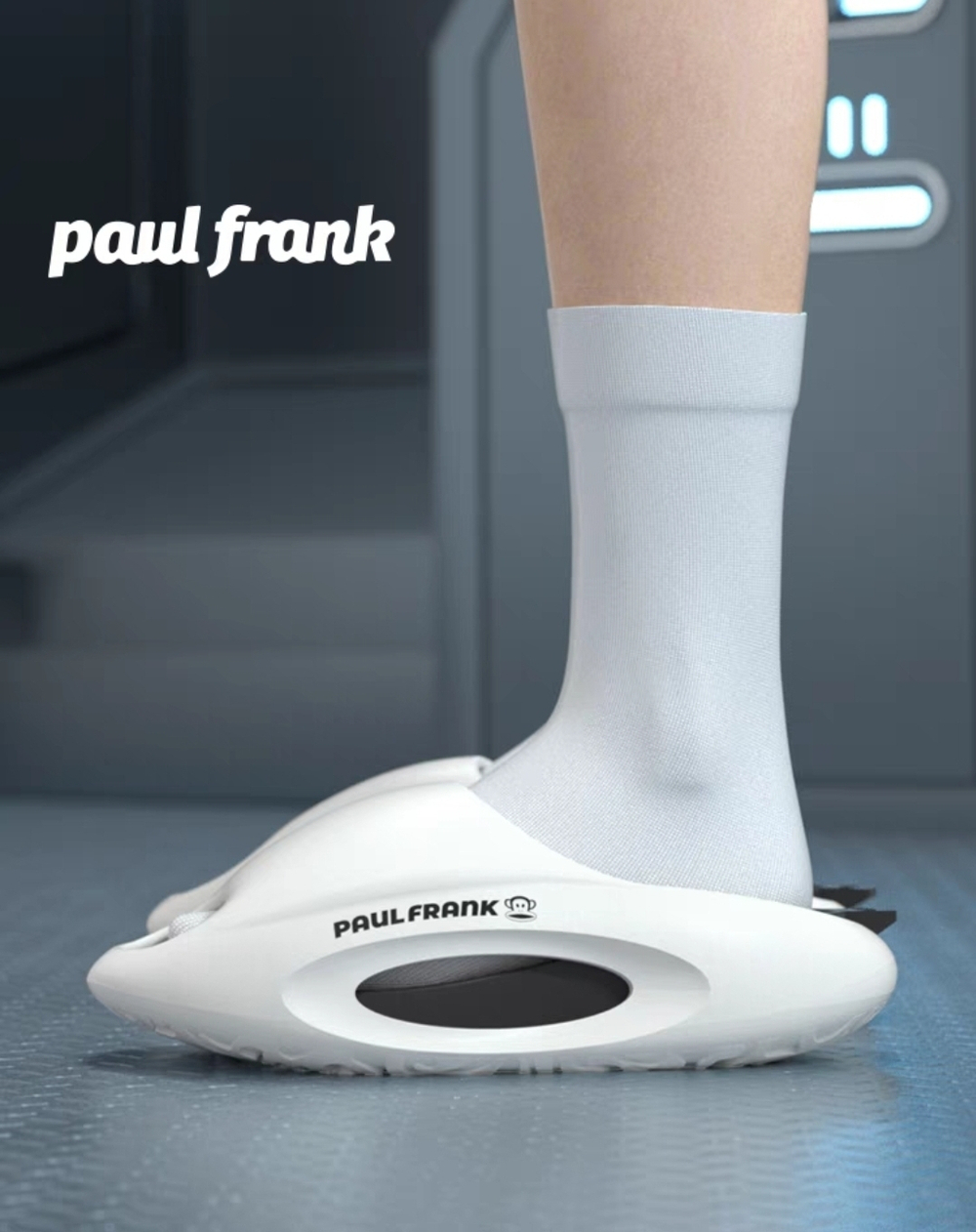 Шлёпанцы Paul Frank Galaxy (White)