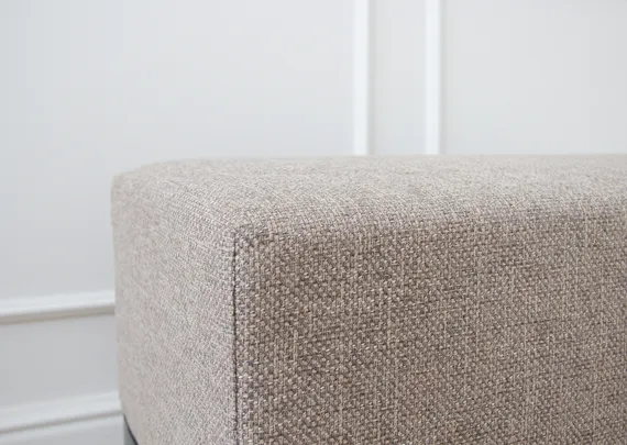 Банкетка Fjord 80 см (бежевый, рогожка)