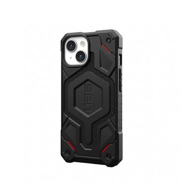 Чехол UAG Monarch Pro Kevlar с MagSafe для iPhone 15 черный кевлар (Kevlar Black)
